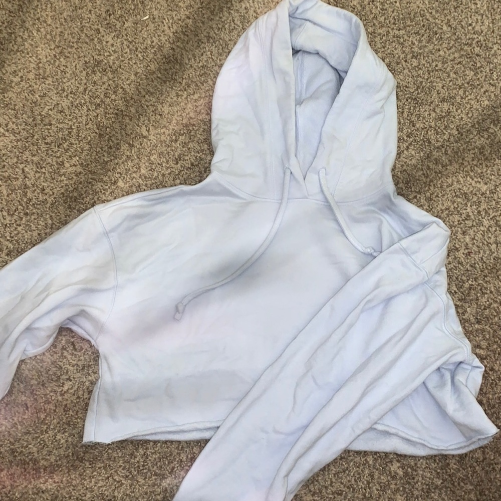 Forever 21 super cropped hoodie
